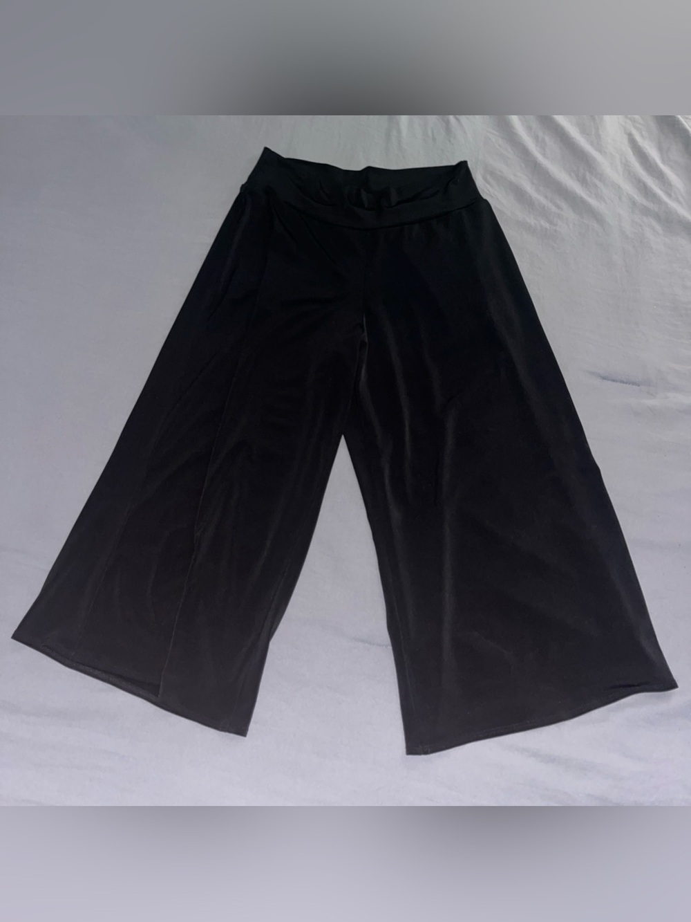 Clara Sun Woo Black Signature Modern Gaucho Pants